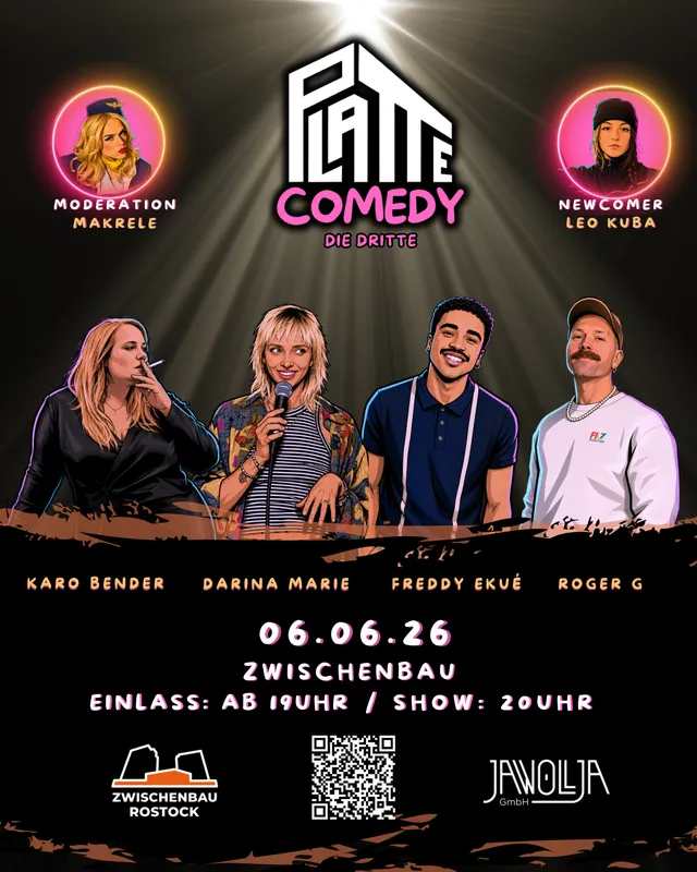 Plakat Platte Comedy — Die Dritte