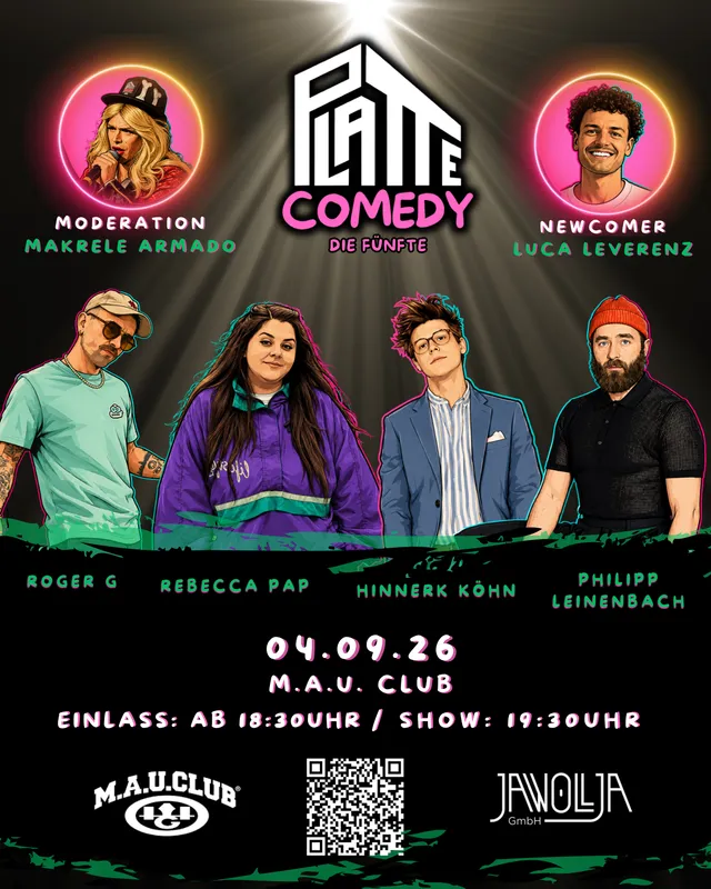 Plakat Platte Comedy — Die Fünfte